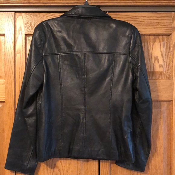 Nine West genuine leather jacket - Picture 2 of 3